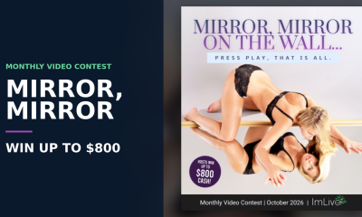 Official ImLive Mirror Mirror monthly video contest artwork